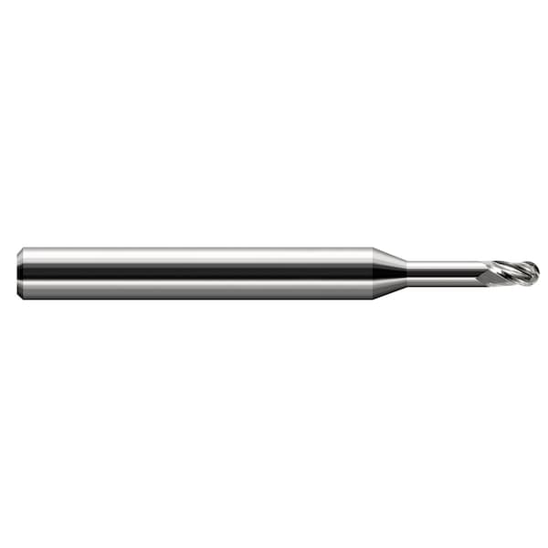 Harvey Tool Miniature End Mill - Ball - Long Reach, Stub Flute 803140 - main